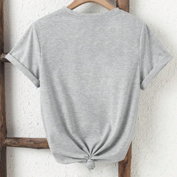 Cartoon And Slogan Dogs Graphic Tee - M - Picture 2 of 3